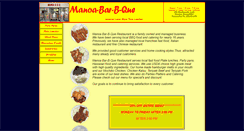 Desktop Screenshot of manoabbq.com